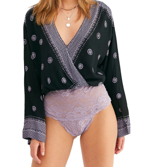 Free People Tops - NWT Free People On Board Bodysuit